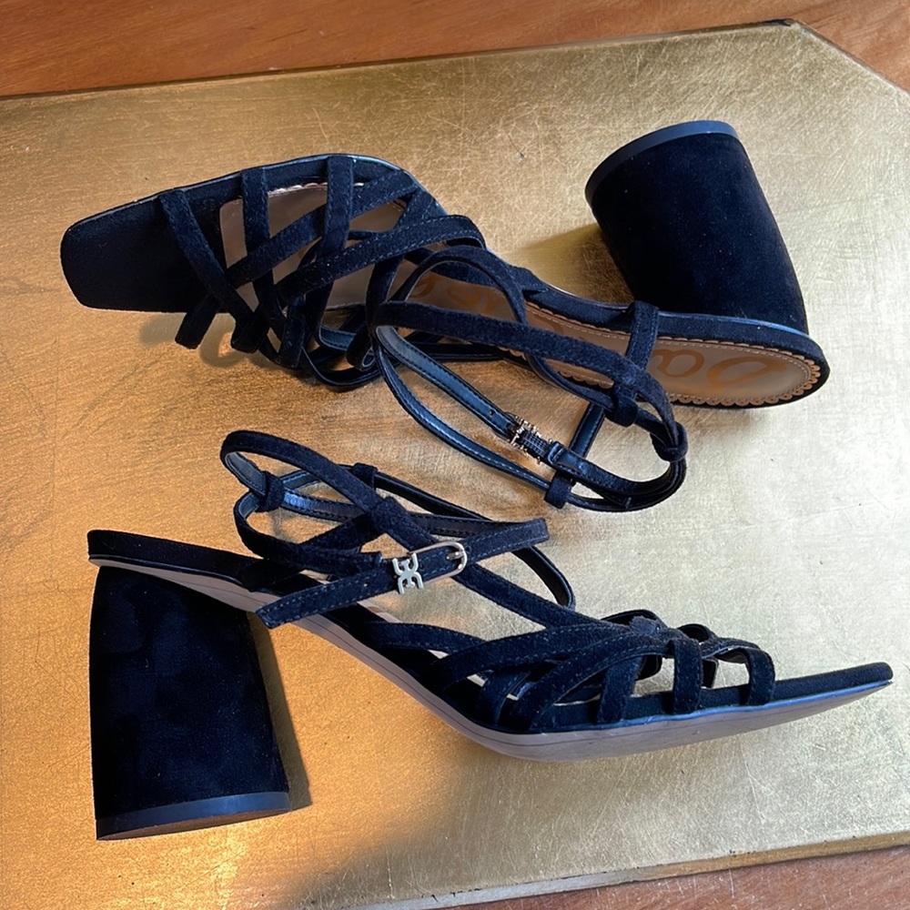 Sam Edelman Daffoldil Strappy Heeled Sandals - Picture 7 of 13